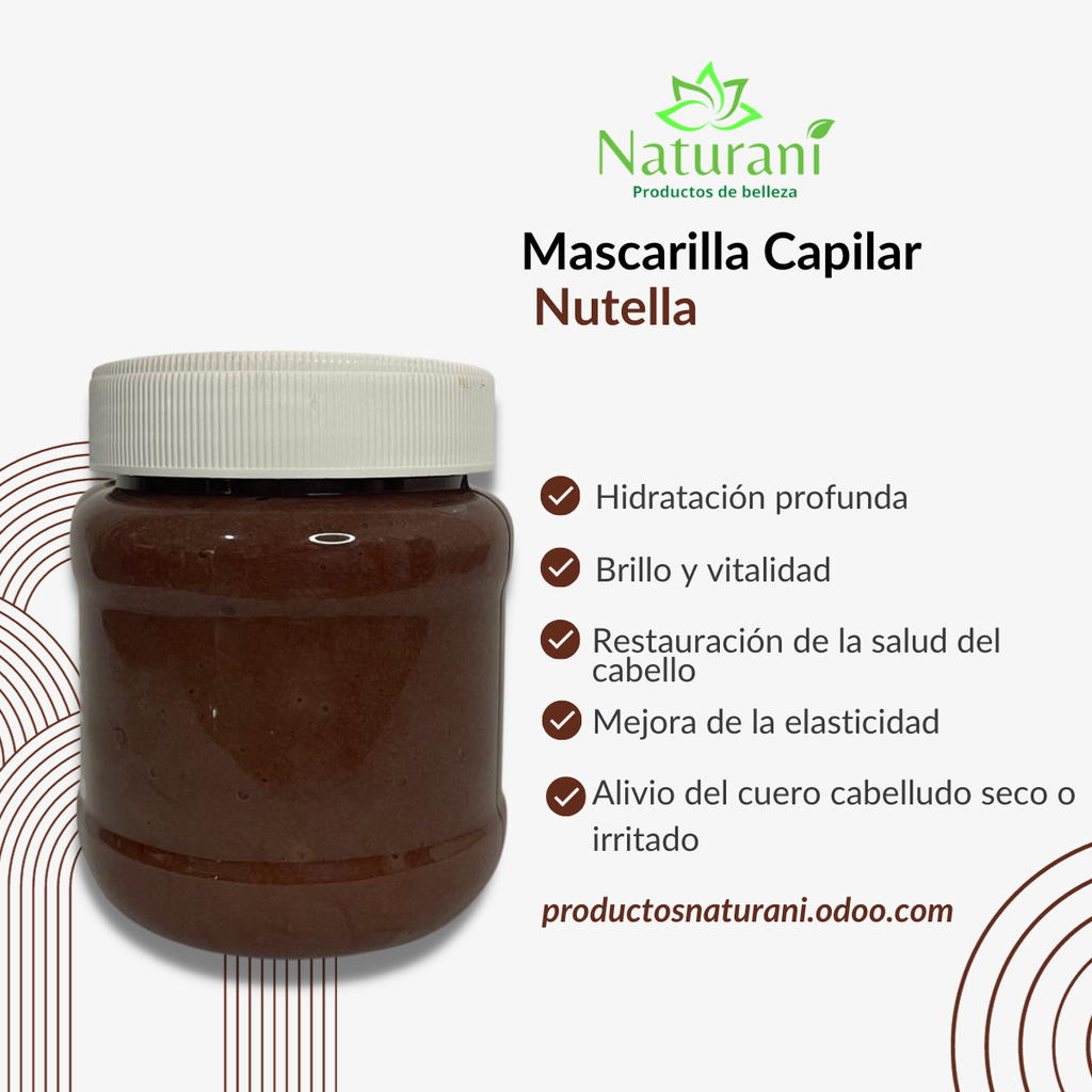 MASCARILLA CAPILAR NUTELLA 250 GRS