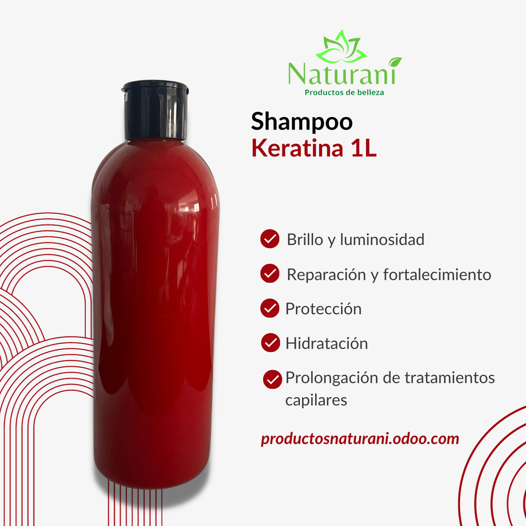 SHAMPOO DE KERATINA 1 LITRO 