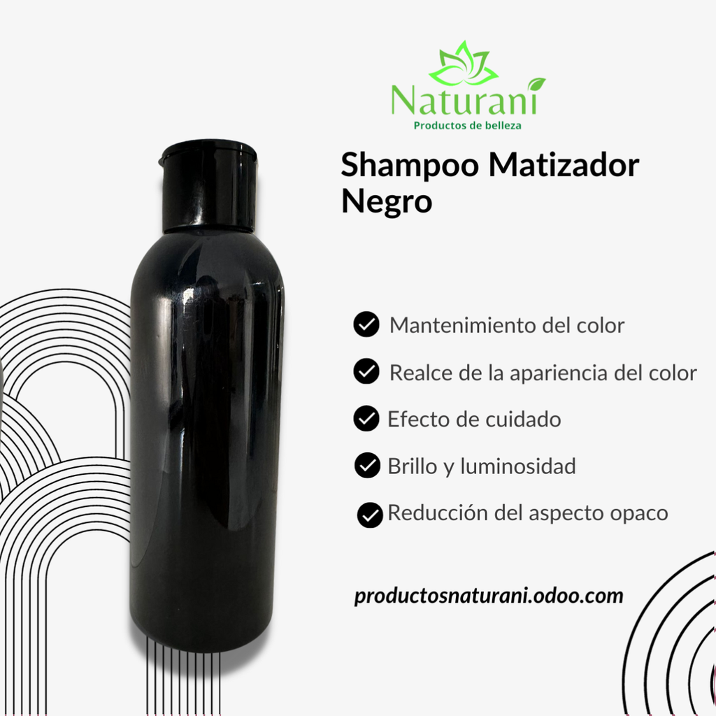 SHAMPOO MATIZADOR NEGRO 500 ML