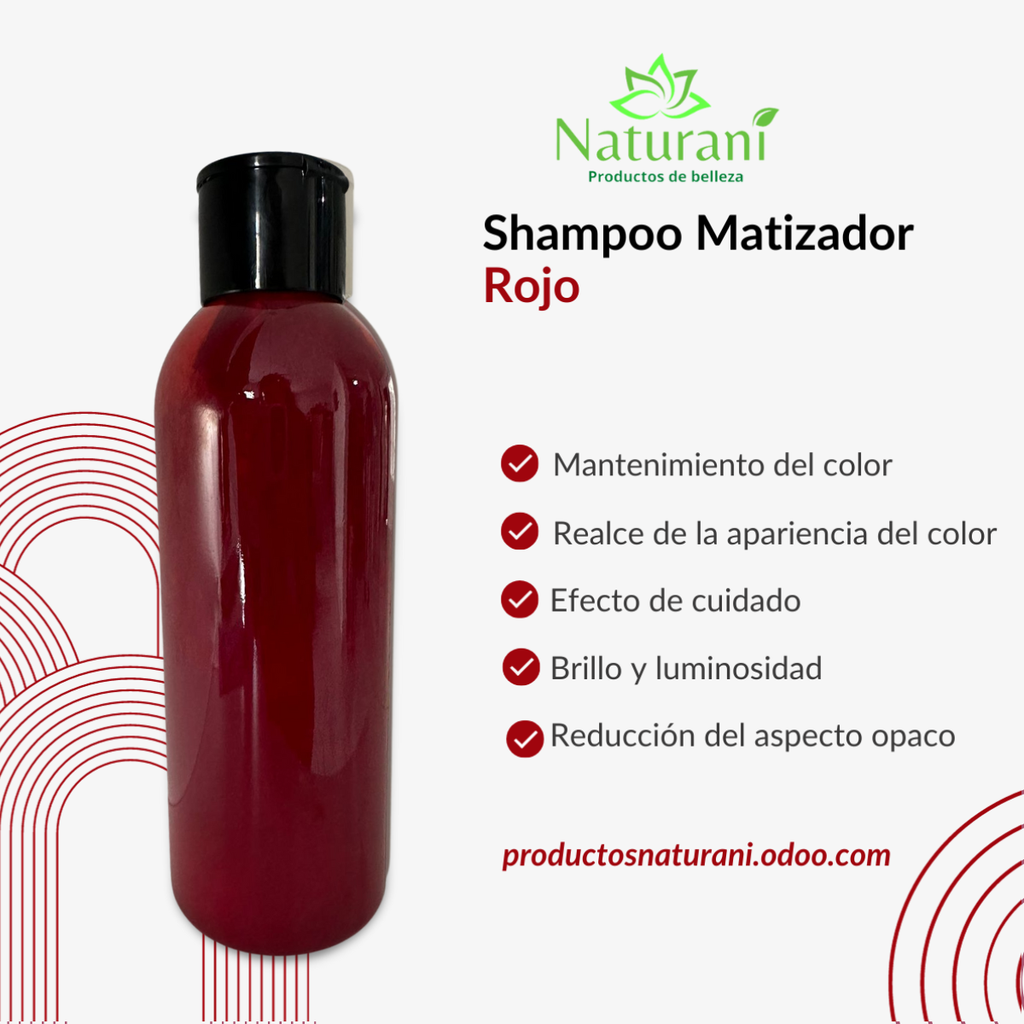 SHAMPOO MATIZADOR ROJO 500 ML