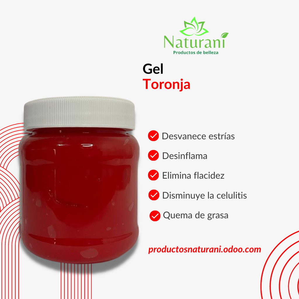 GEL REDUCTOR TORONJA 250 GRS