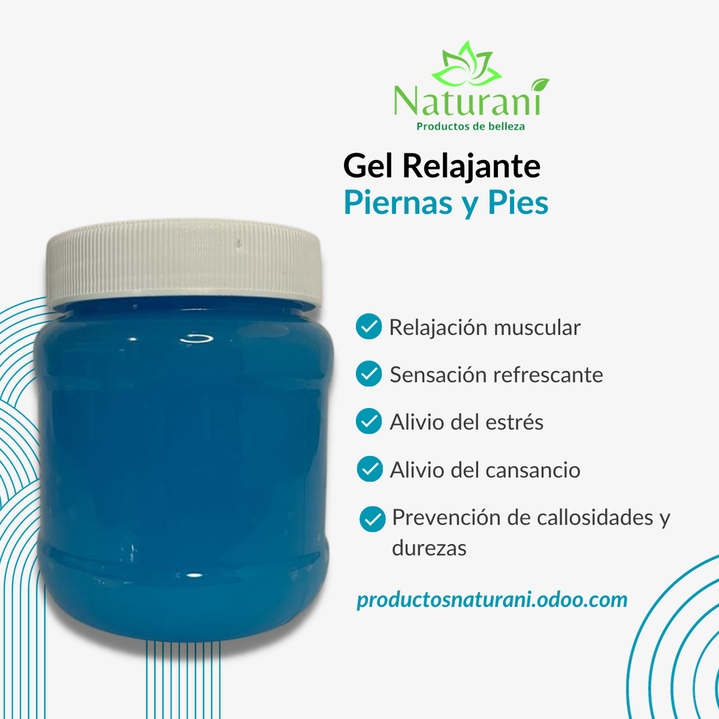 GEL RELAJANTE DE PIERNAS Y PIES 250 G