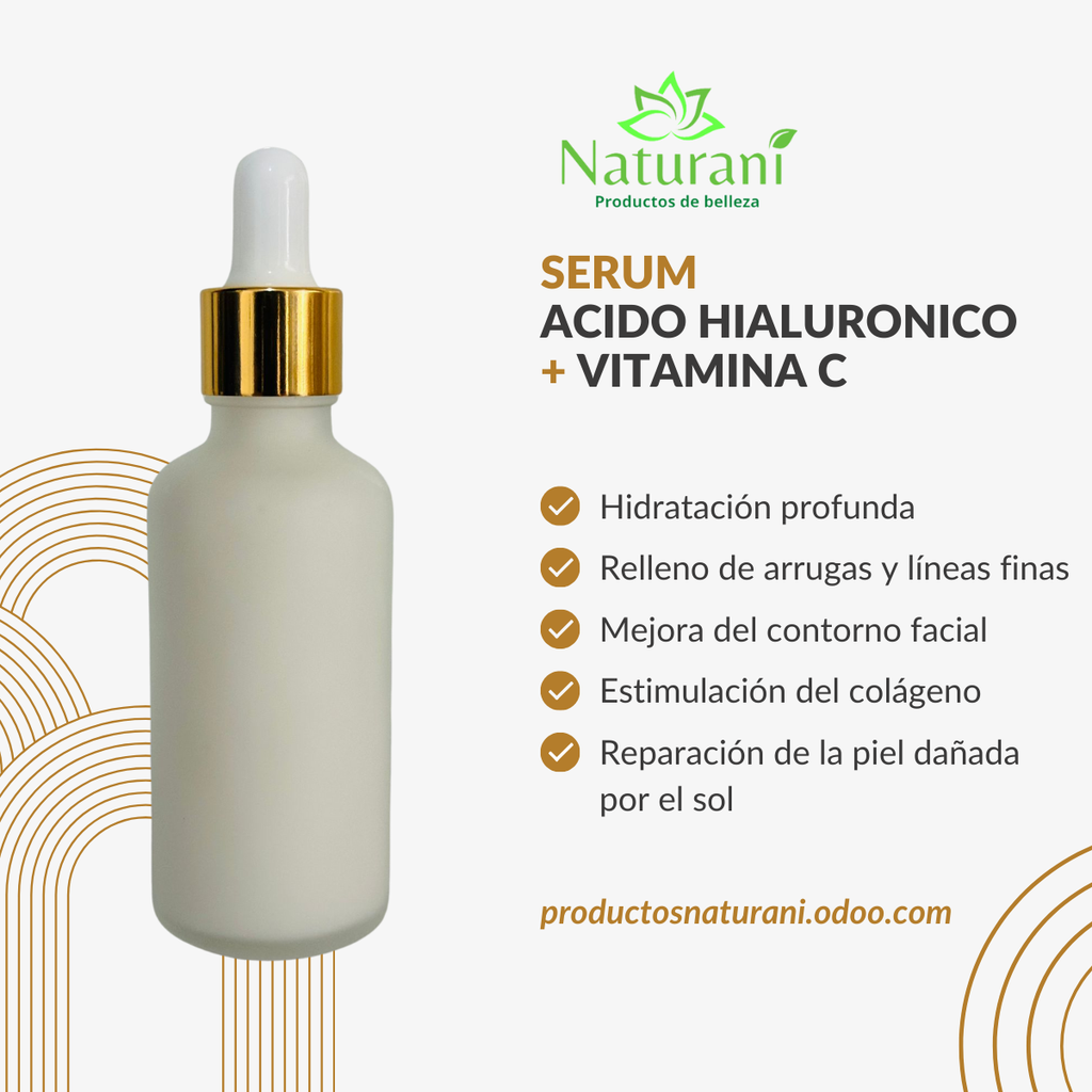 ACIDO HIALURONICO CON VITAMINA C 50 ML