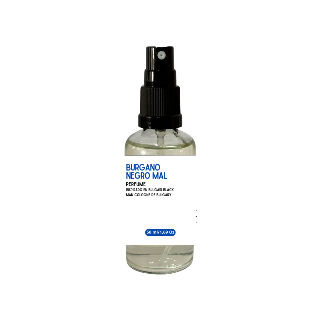 BURGANO NEGRO MAL INSP. BLACK MAN COLOGNE DE BULGARY