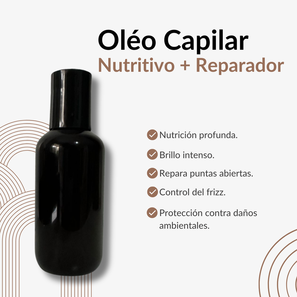ÓLEO CAPILAR NUTRITIVO + REPARADOR 