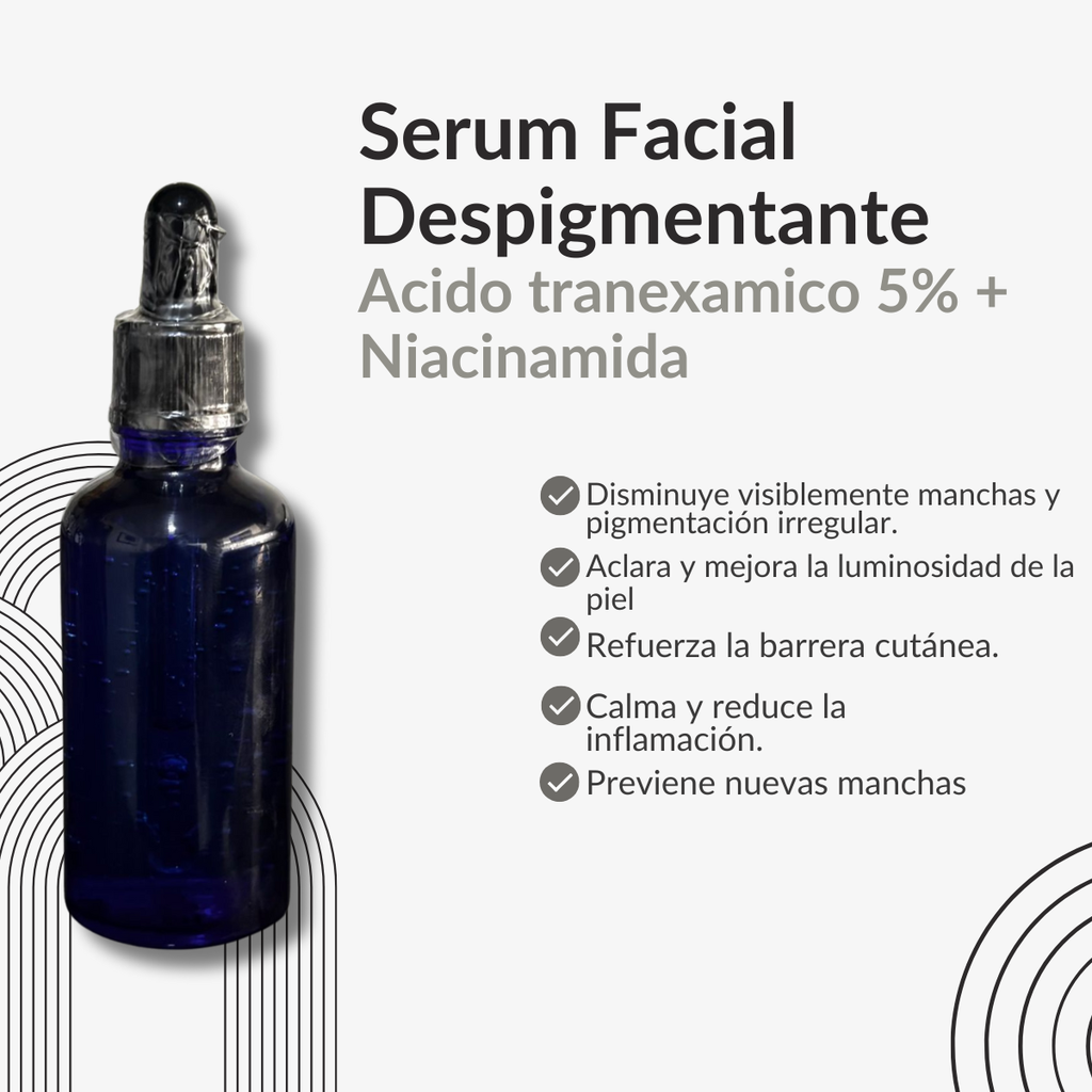 Sérum Facial Con Ácido Tranexámico 5% + Niacinamida